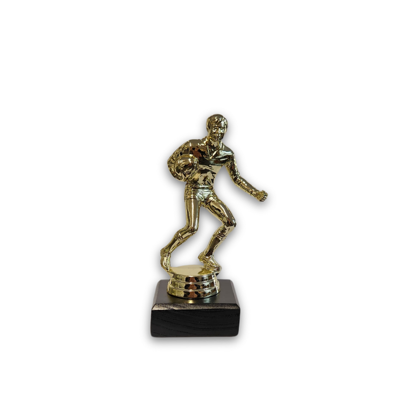 Gold Rugby Player