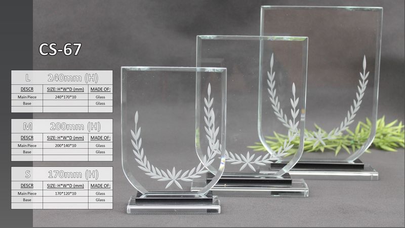 Black Laurel Flat Shield