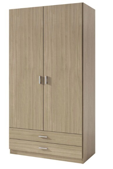 ARMARIO  2 PUERTAS 100x210x51cm