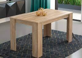 MESA DE COMEDOR DE MADERA BETA 138x80x75