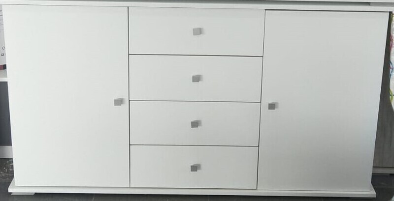 APARADOR 2 PUERTAS + 4 CAJONES 145x80x41cm