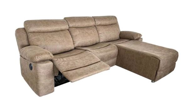 SOFÁ CHAISELONGUE ELECTRICO CON 2 MOTORES