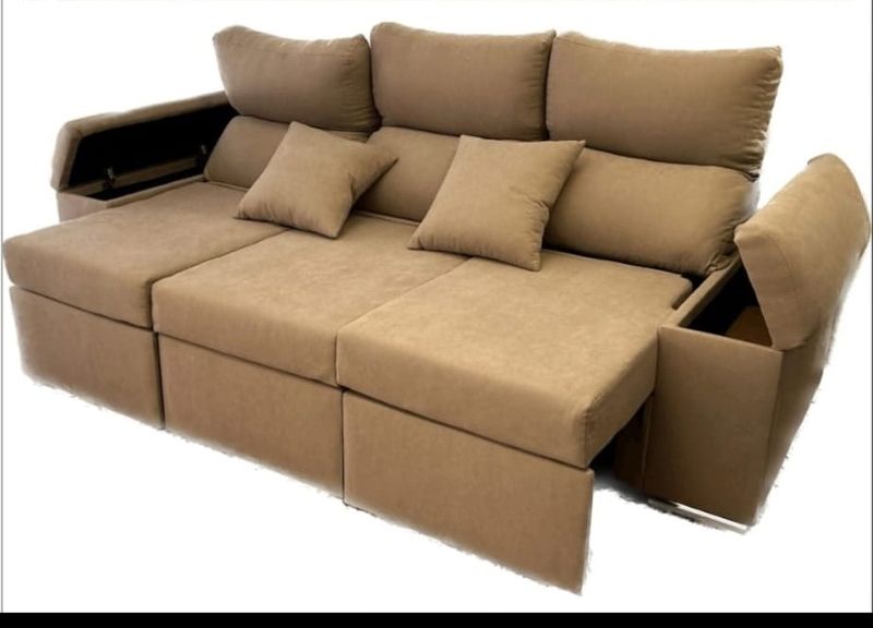 SOFÁ 3 PLAZAS UBEDA  DESLIZANTE/RECLINABLE 230cm