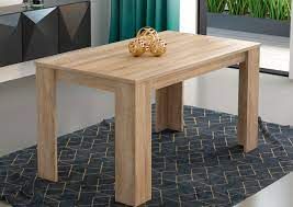 PACK MESA DE MADERA + 4 SILLAS POLIPIEL