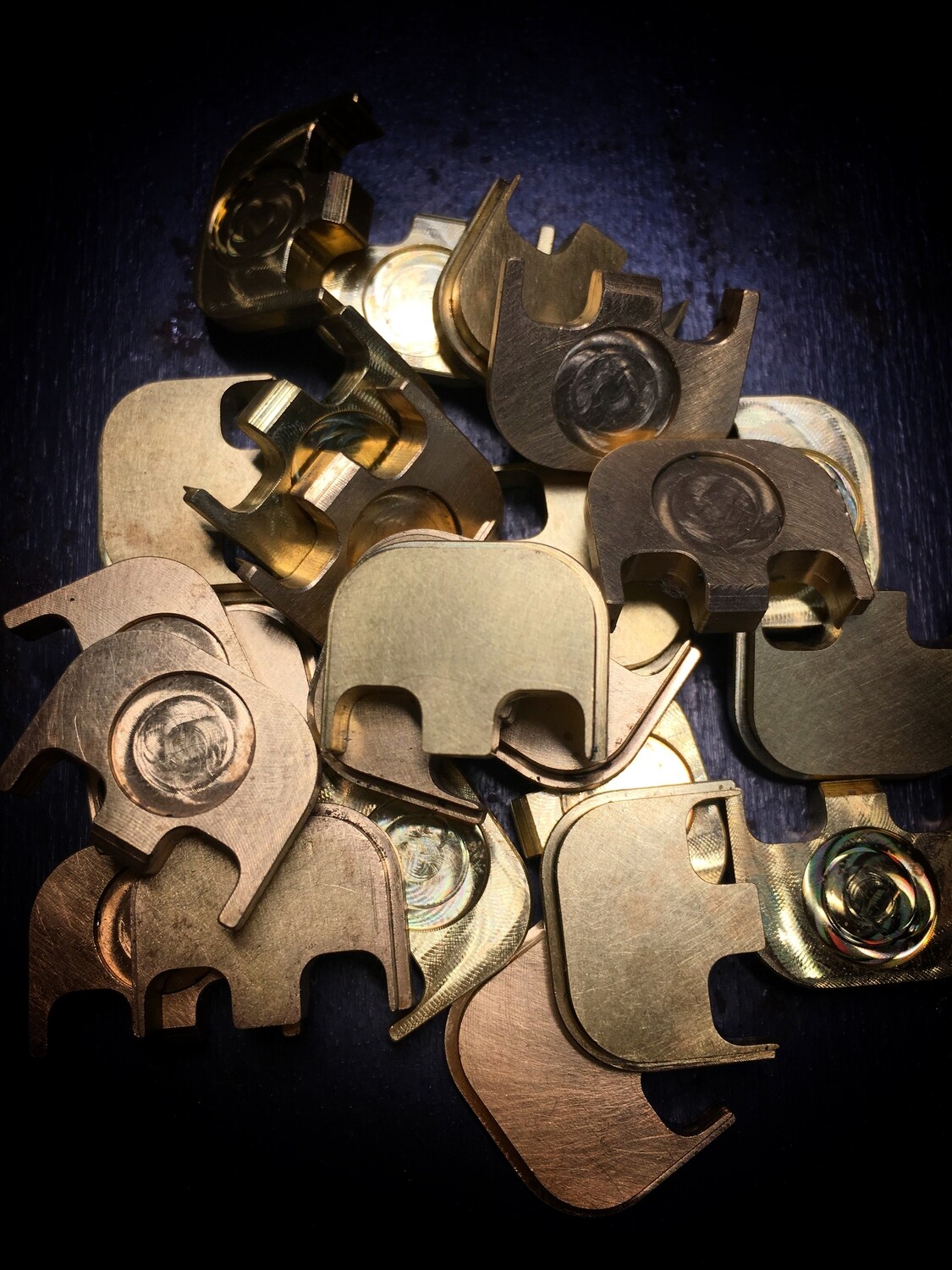 Brass Raw Back Plates