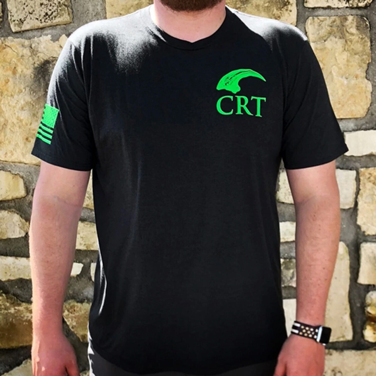Black/Green T-Shirt