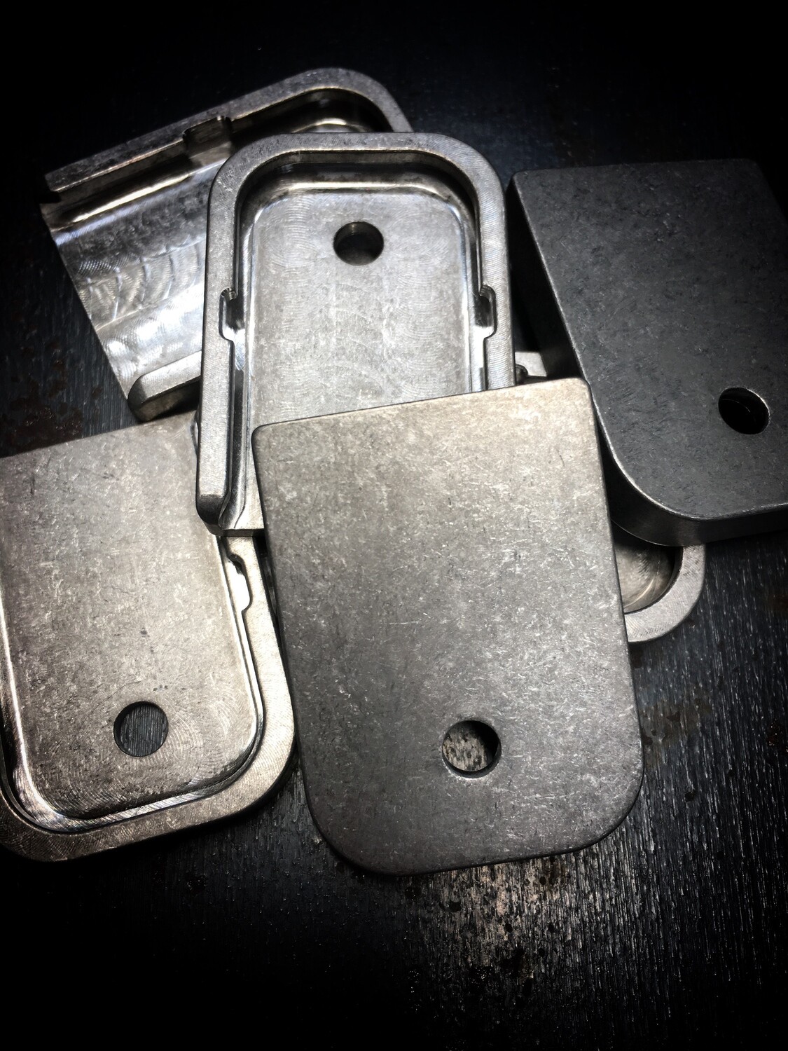 Titanium RAW Mag Plates