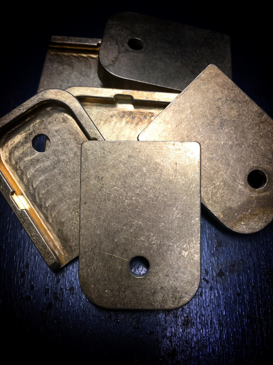 Brass RAW Mag Plates