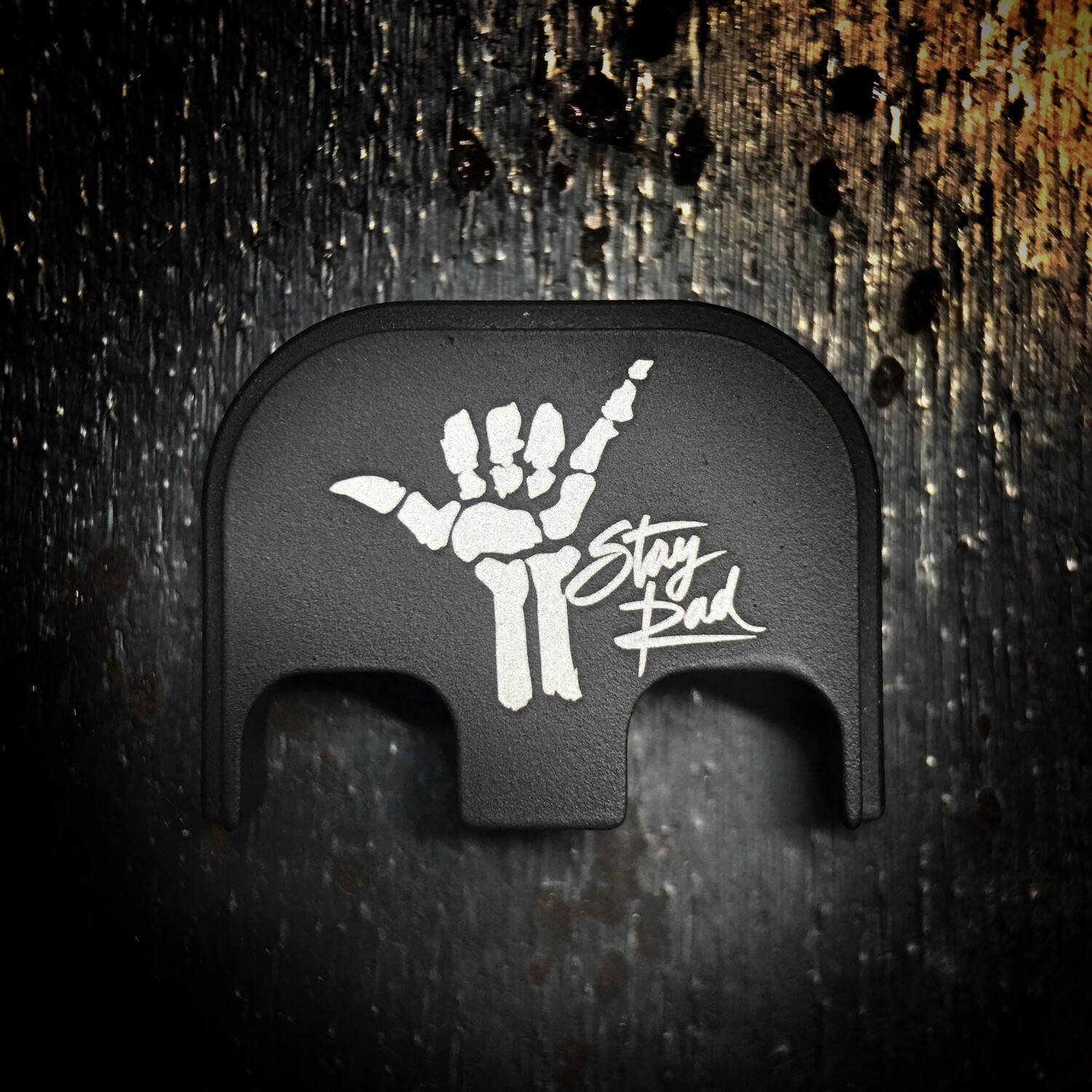 Stay Rad - Aluminum - Black