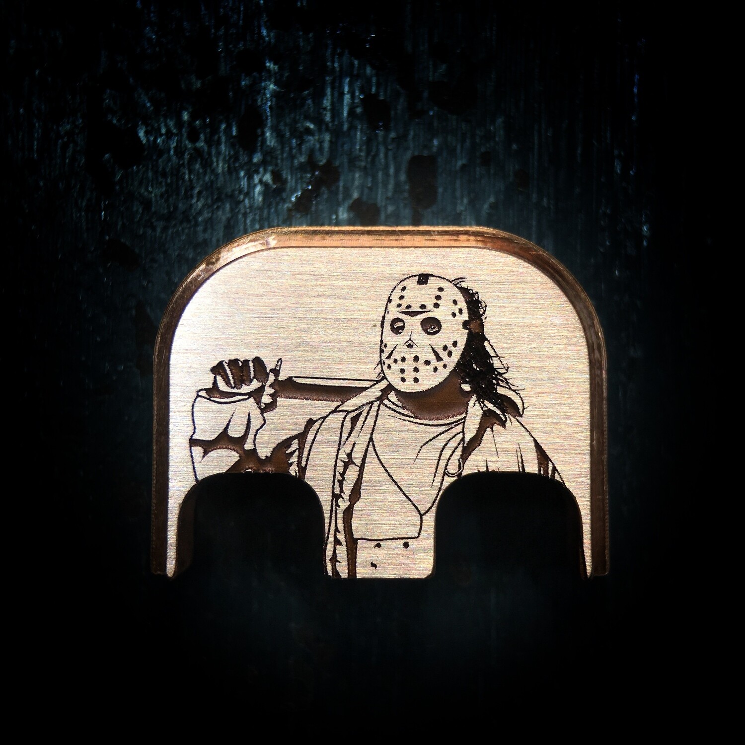 Jason - Copper - Deep Engraved Brushed