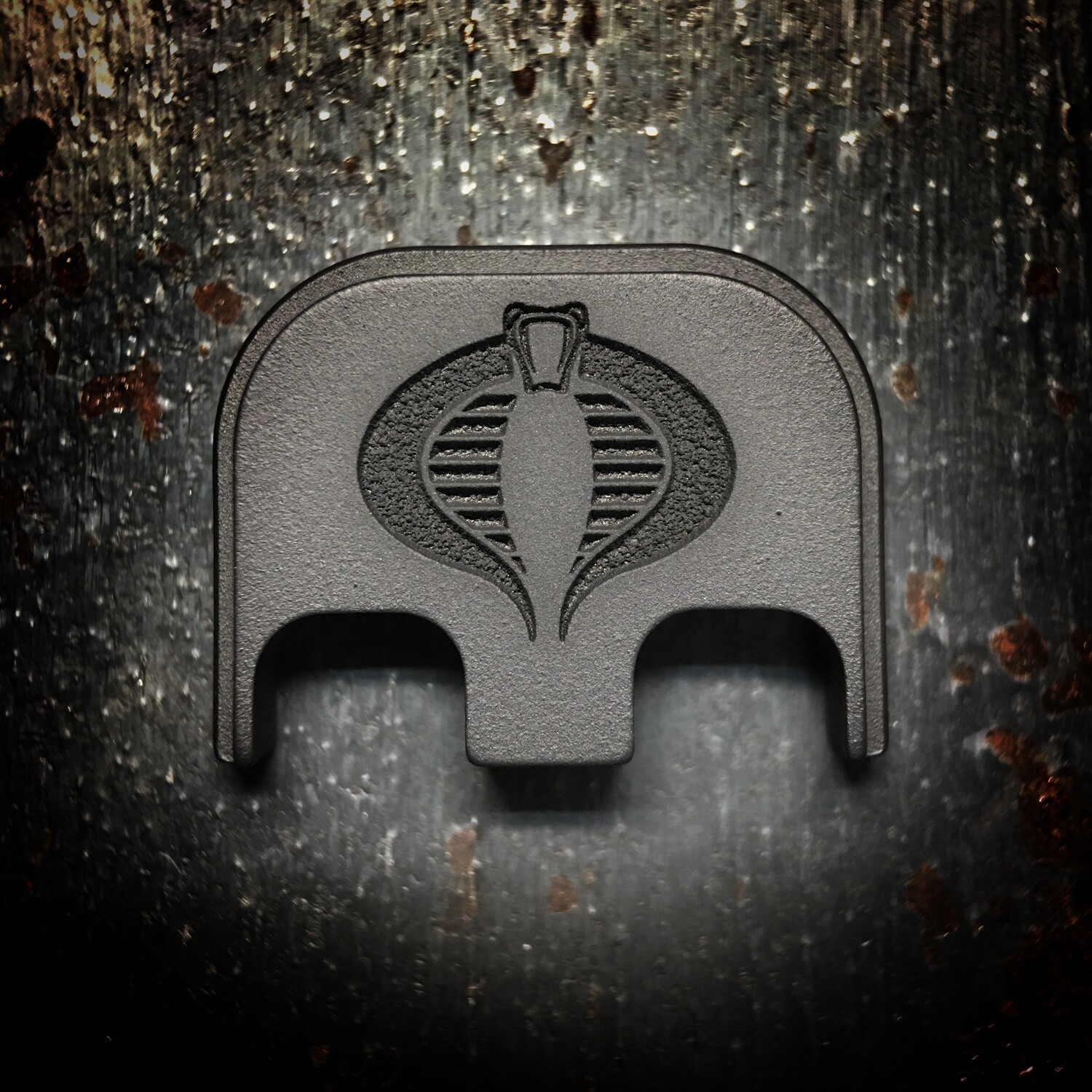 Cobra - Titanium - Deep Engraved Blackout