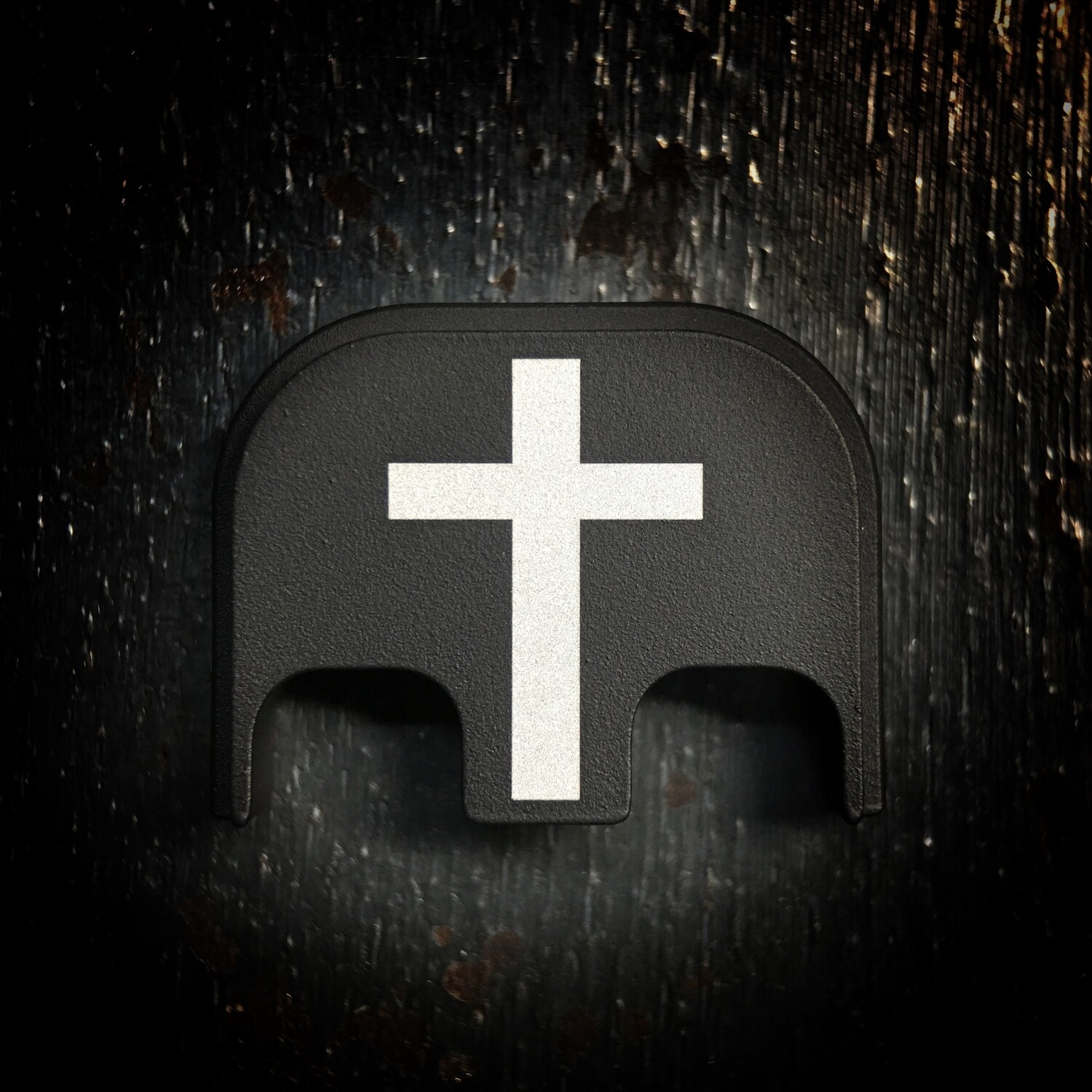 Cross - Aluminum - Black
