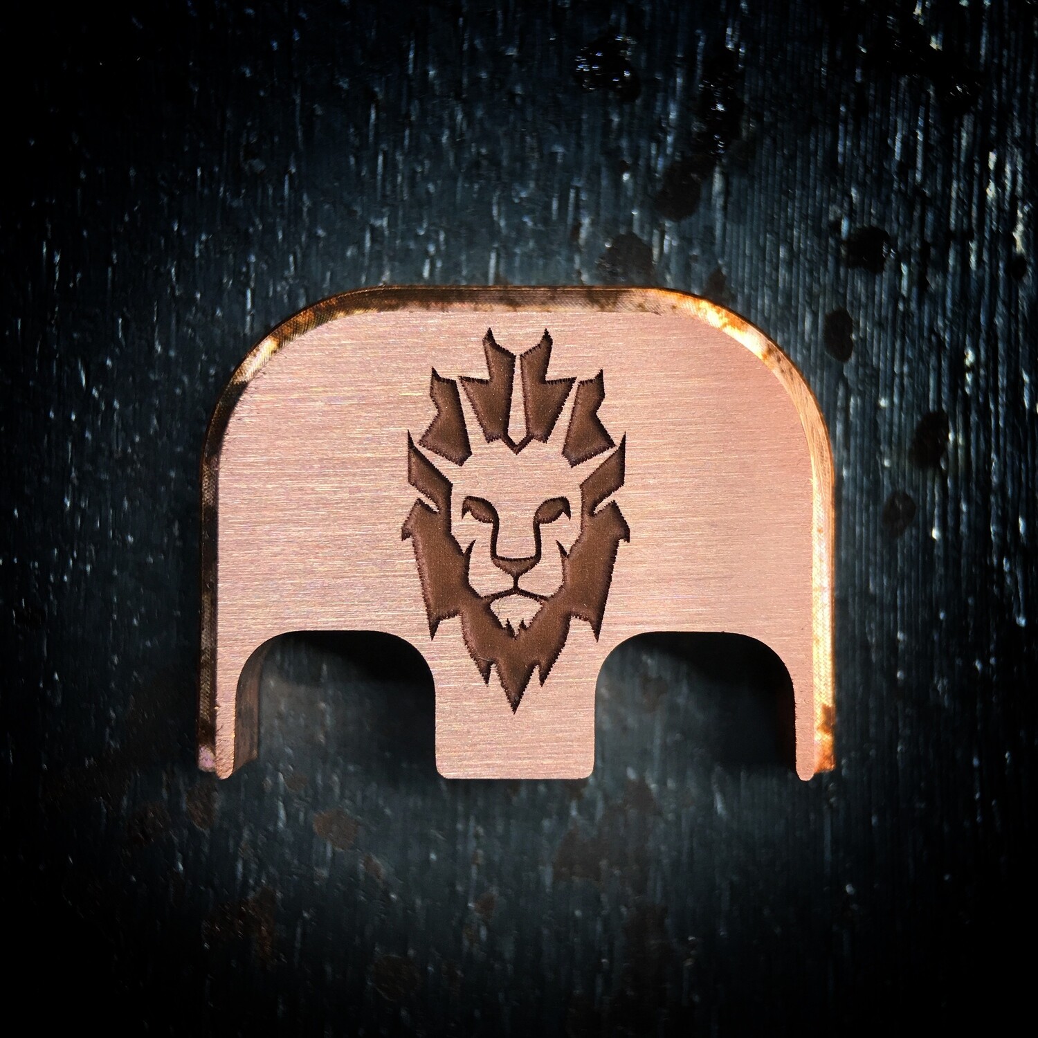 Risen Gunworks - Copper - Deep Engraved Brushed