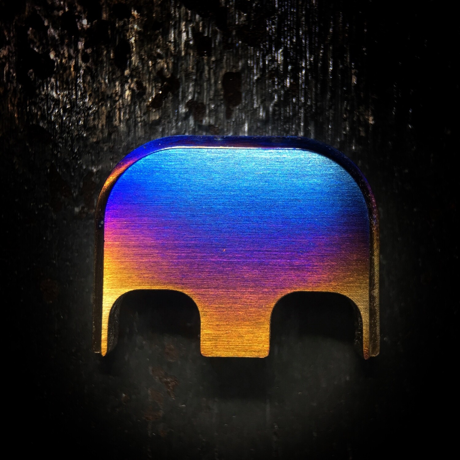 Clean - Titanium - Flame Anodized