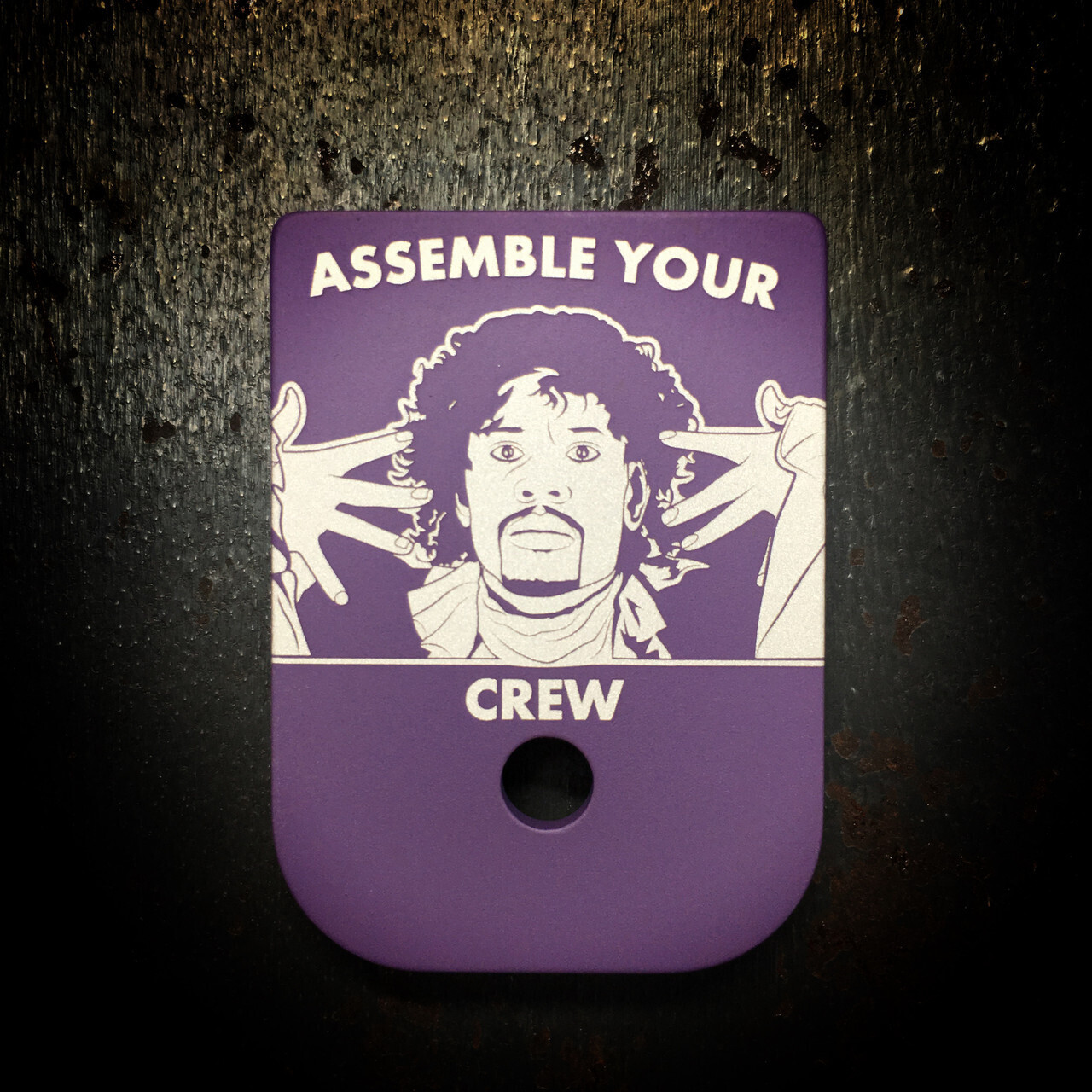 Assemble Your Crew Mag - Aluminum - Purple