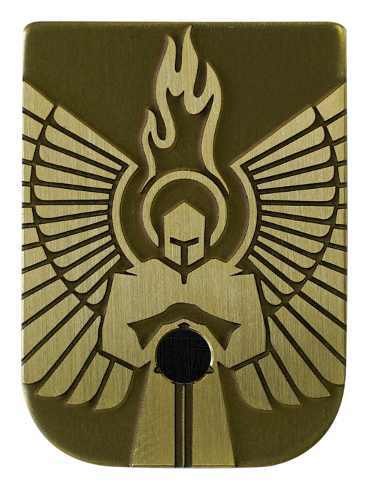 Guardian Defense Mag - Brass - Deep Engraved Brushed