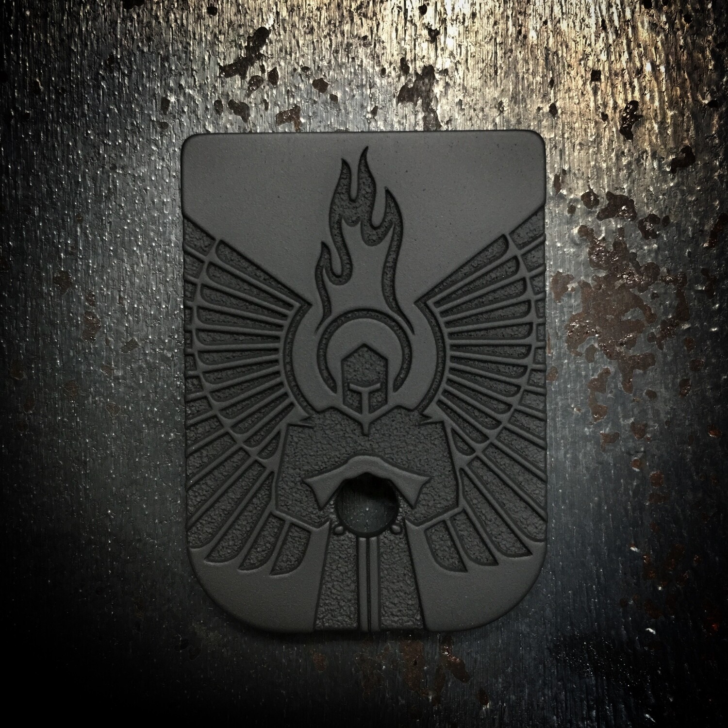 Guardian Defense Mag - Titanium - Deep Engraved Blackout