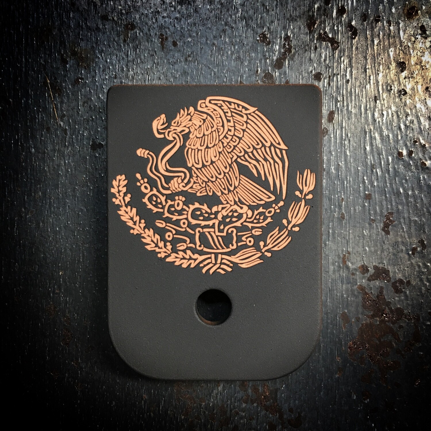 Mexican Eagle Mag - Copper - Black