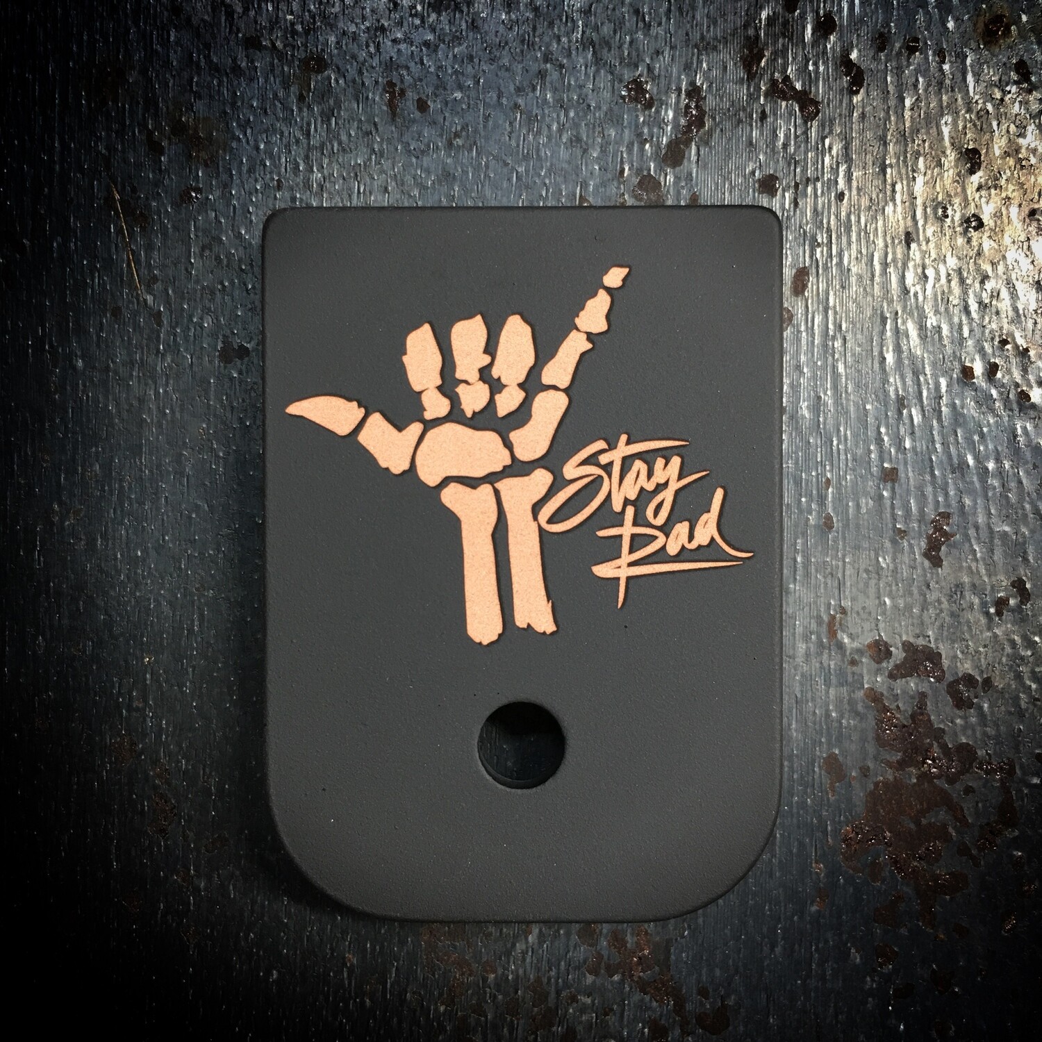 Stay Rad Mag - Copper - Black