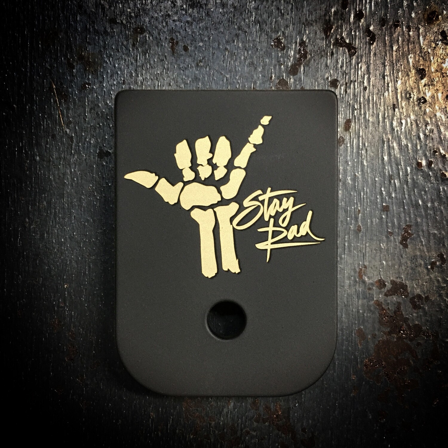 Stay Rad Mag - Brass - Black