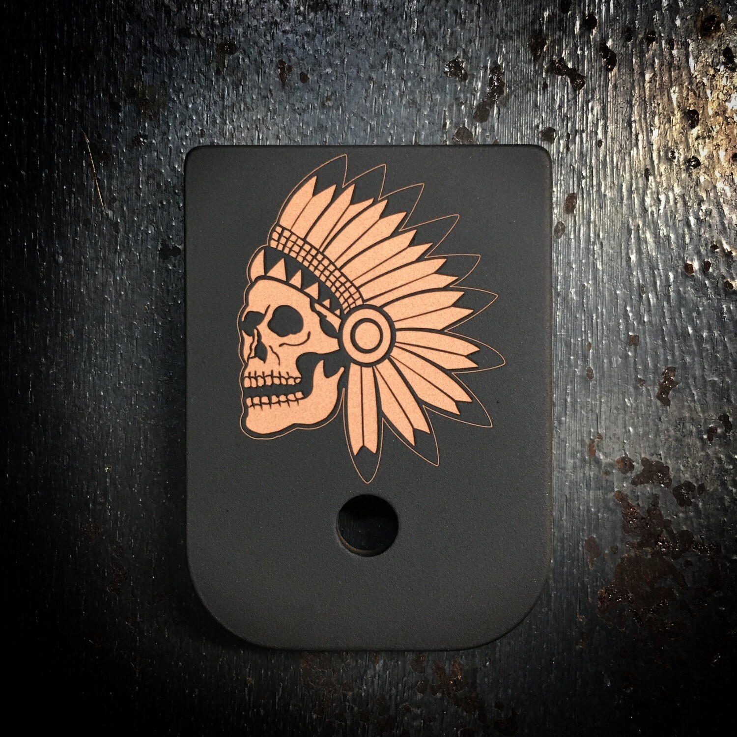 Nicholl Knives Mag - Copper - Black