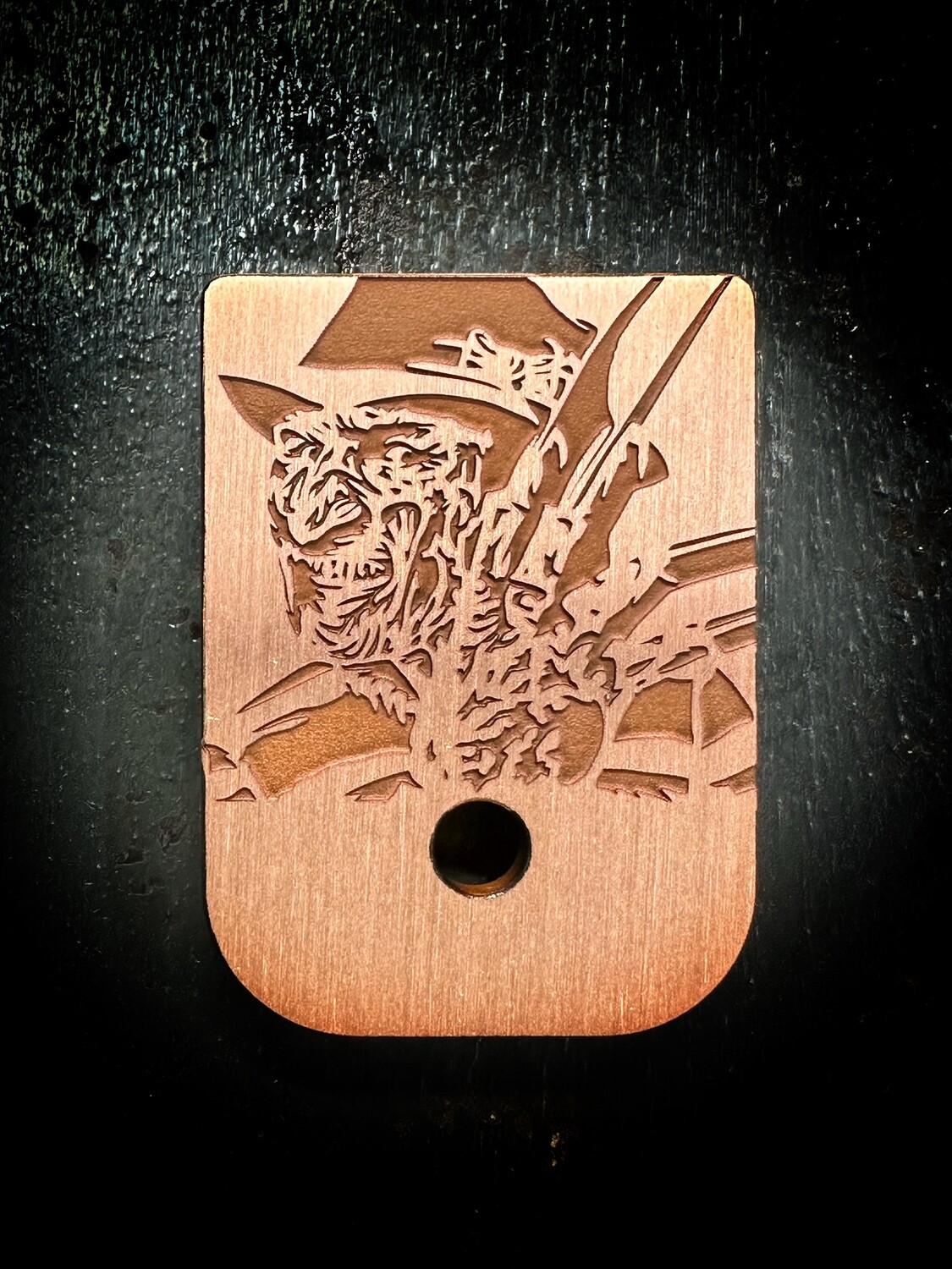 Freddy Mag - Copper - Deep Engraved Brushed