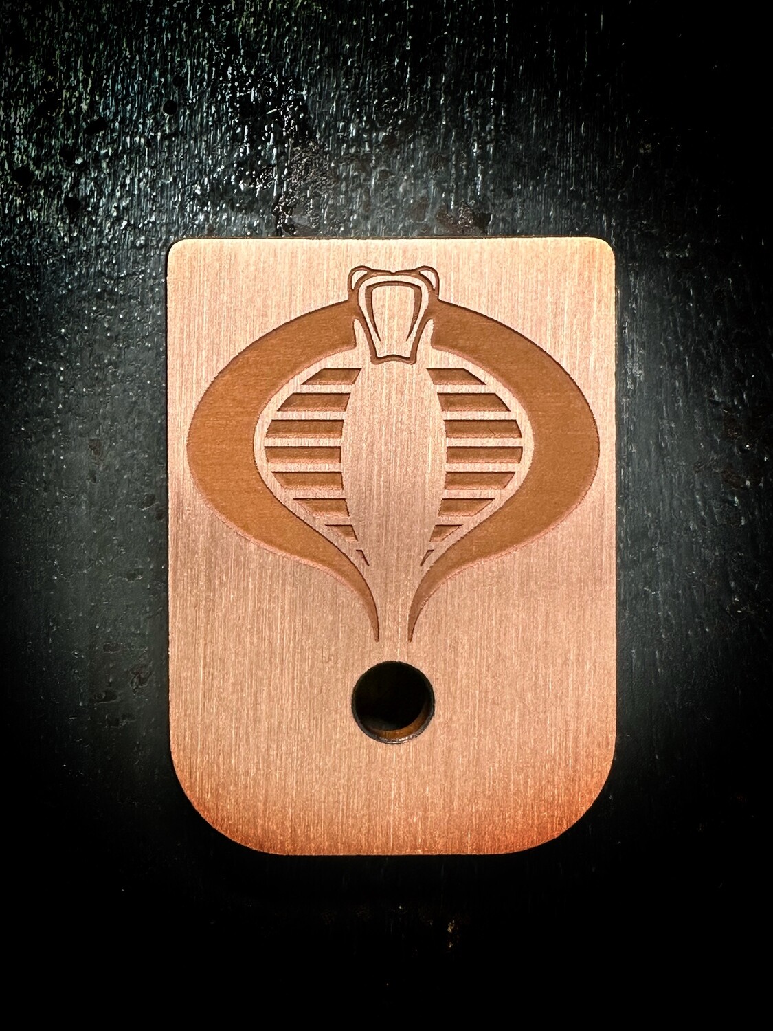 Cobra Mag - Copper - Deep Engraved Brushed