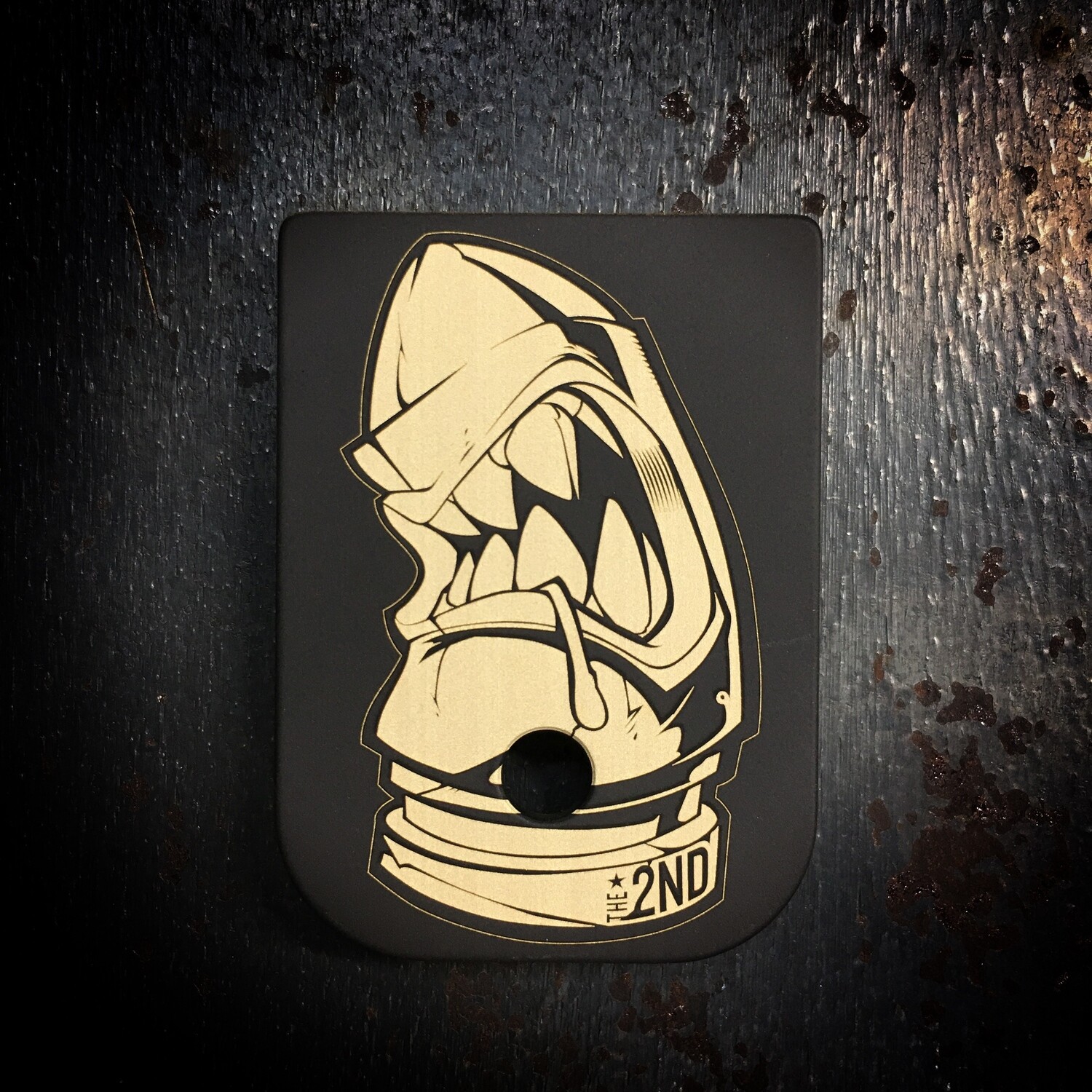 The 2nd Bullet Mag - Brass - Black