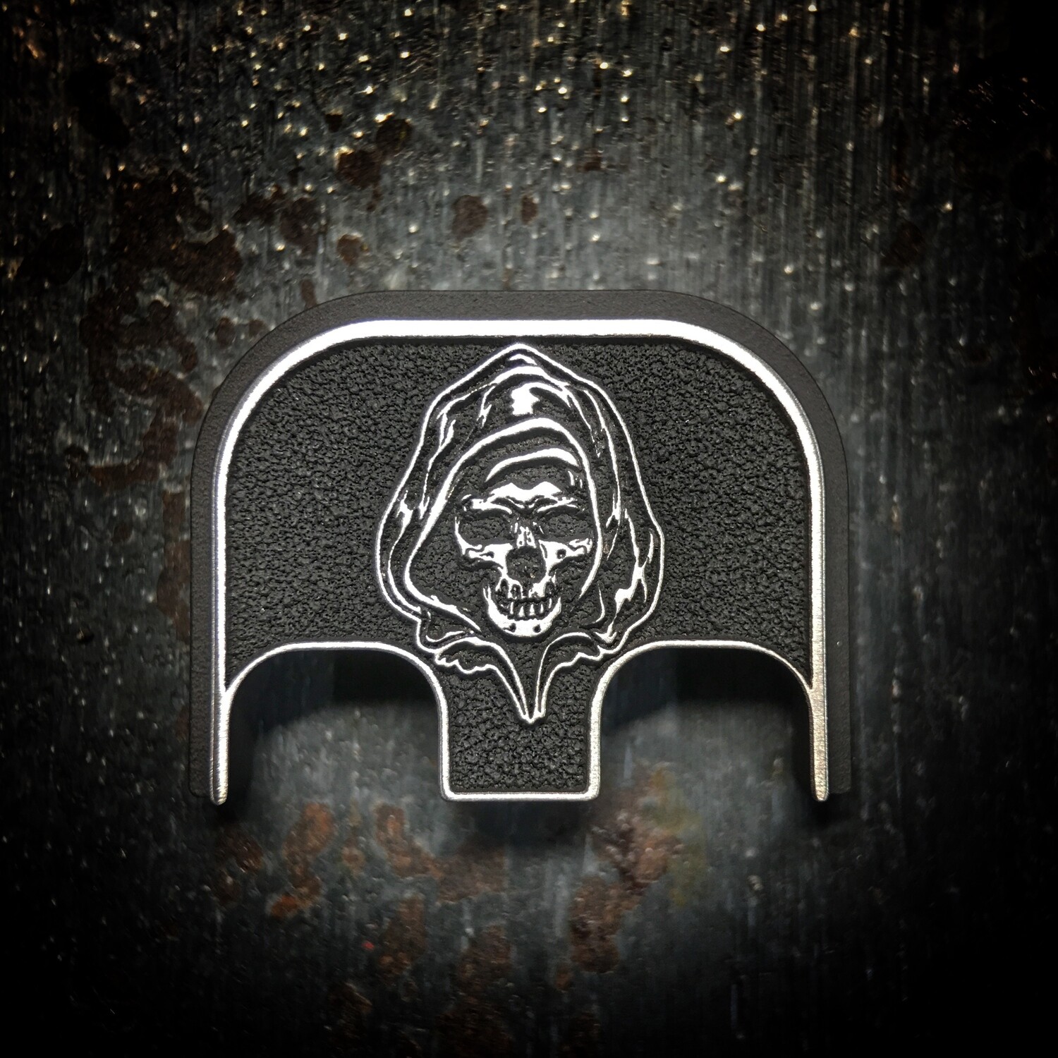 Reaper 3D - Titanium - Cerakoted Deep Engraved Brushed