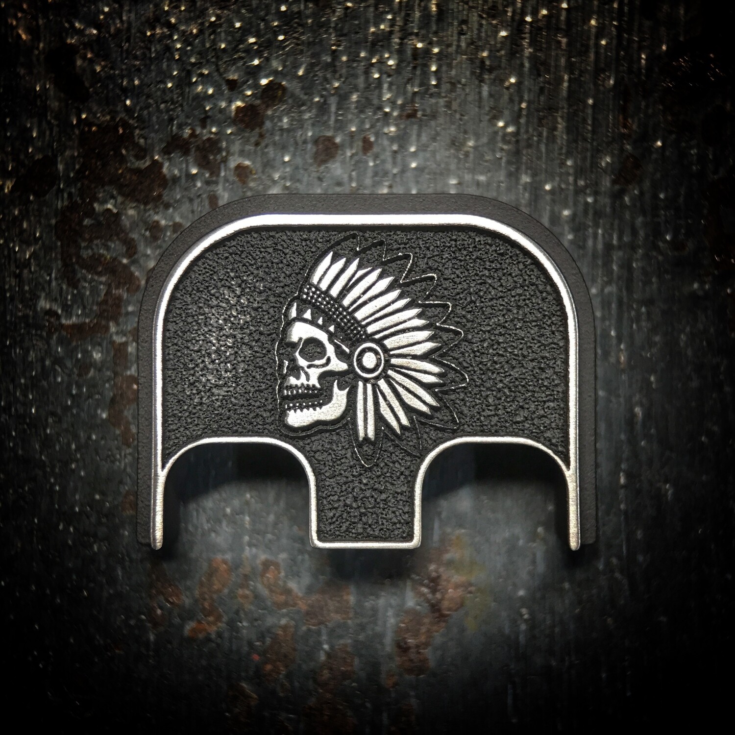 Nicholl Knives 3D - Titanium - Cerakoted Deep Engraved Brushed