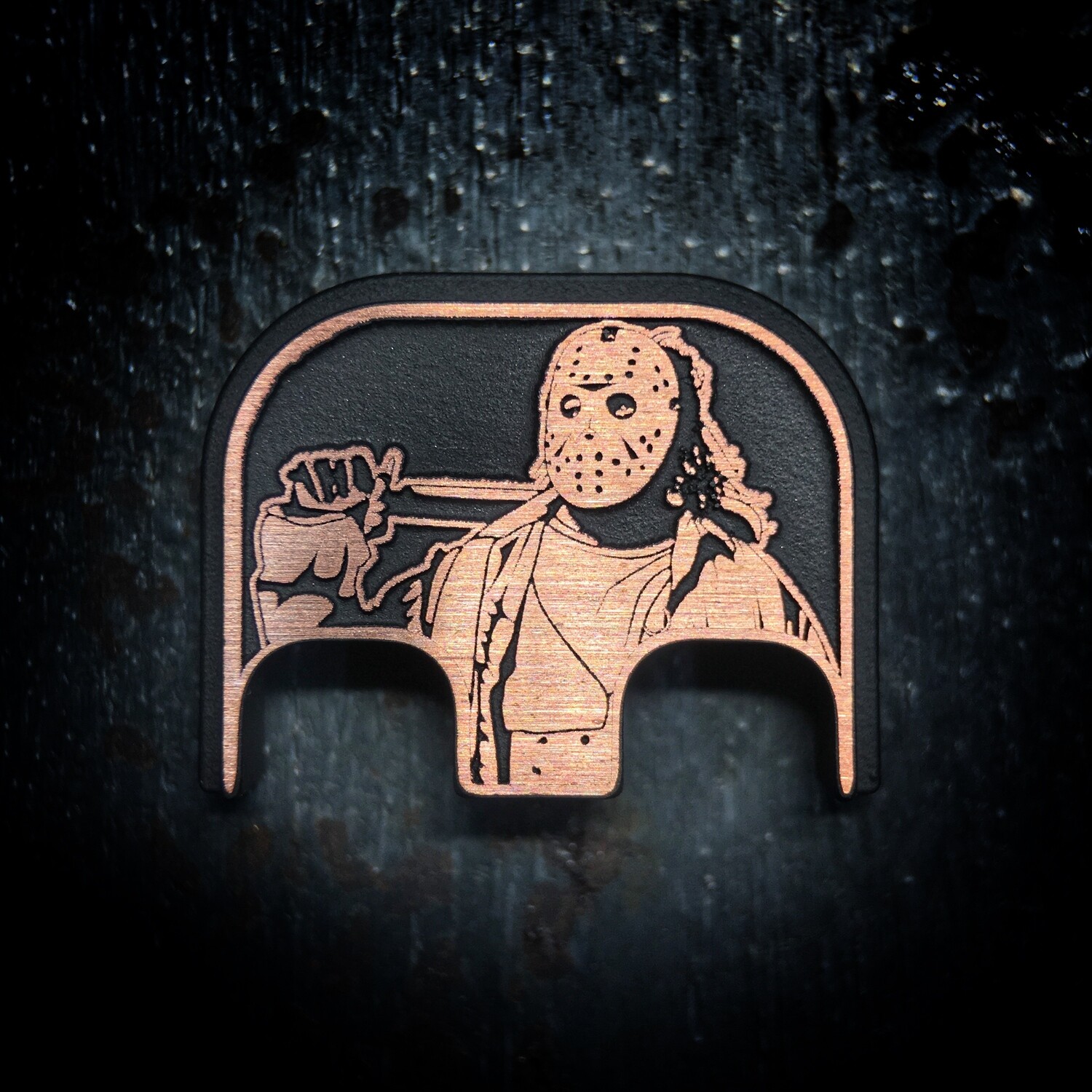 Jason 3D - Copper - Cerakoted Deep Engraved Brushed