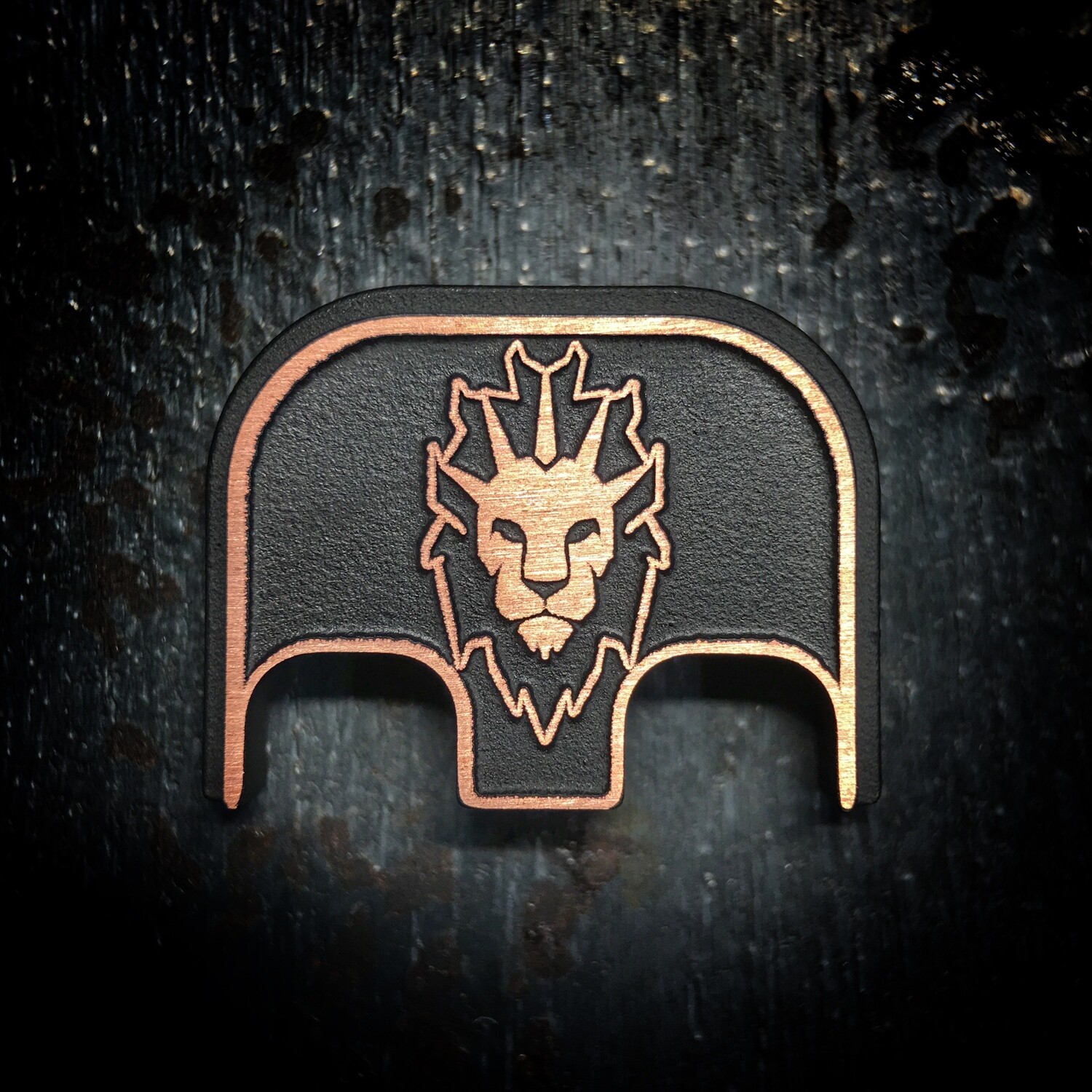 Risen Gunworks 3D - Copper - Cerakoted Deep Engraved Brushed