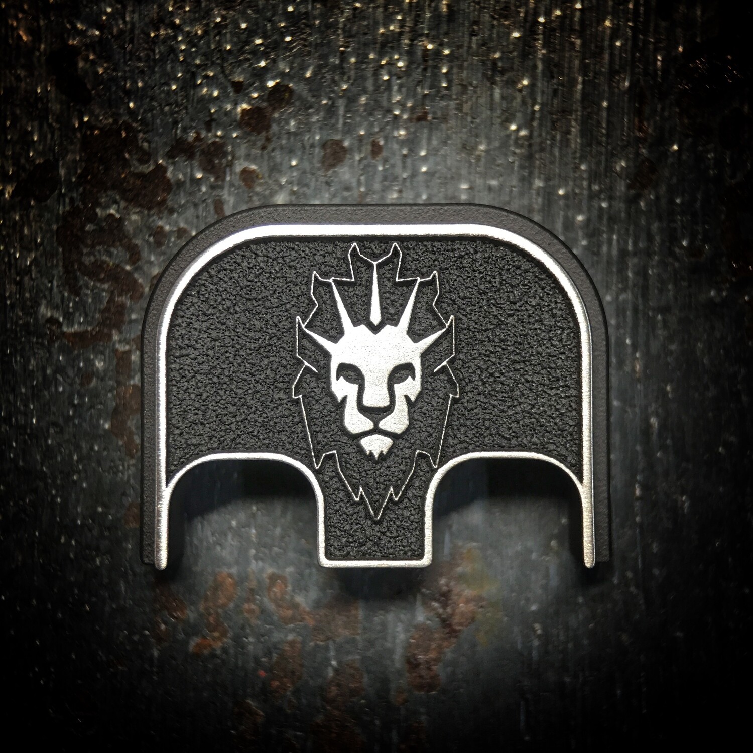 Risen Gunworks 3D - Titanium - Cerakoted Deep Engraved Brushed