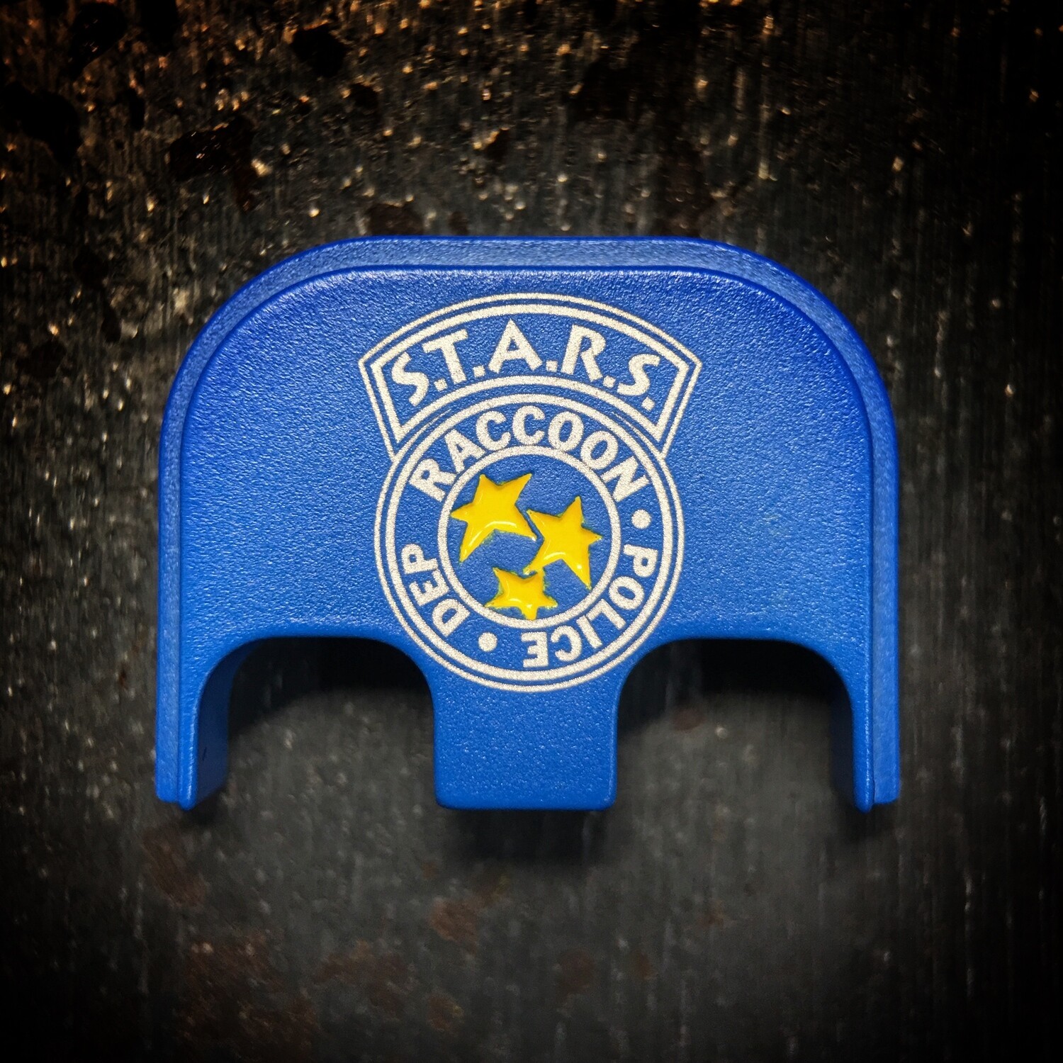 S.T.A.R.S. Racoon P.D - Titanium - Blue Full Color