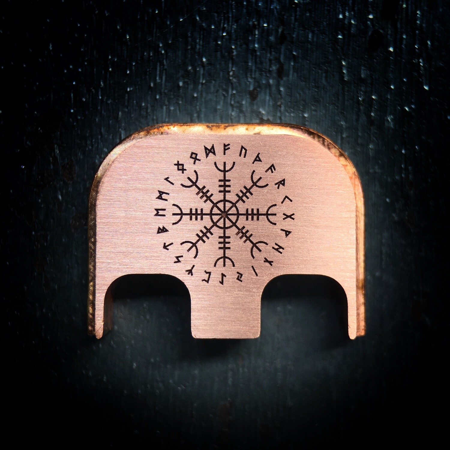 Helm of Awe - Copper - Deep Engraved Brushed