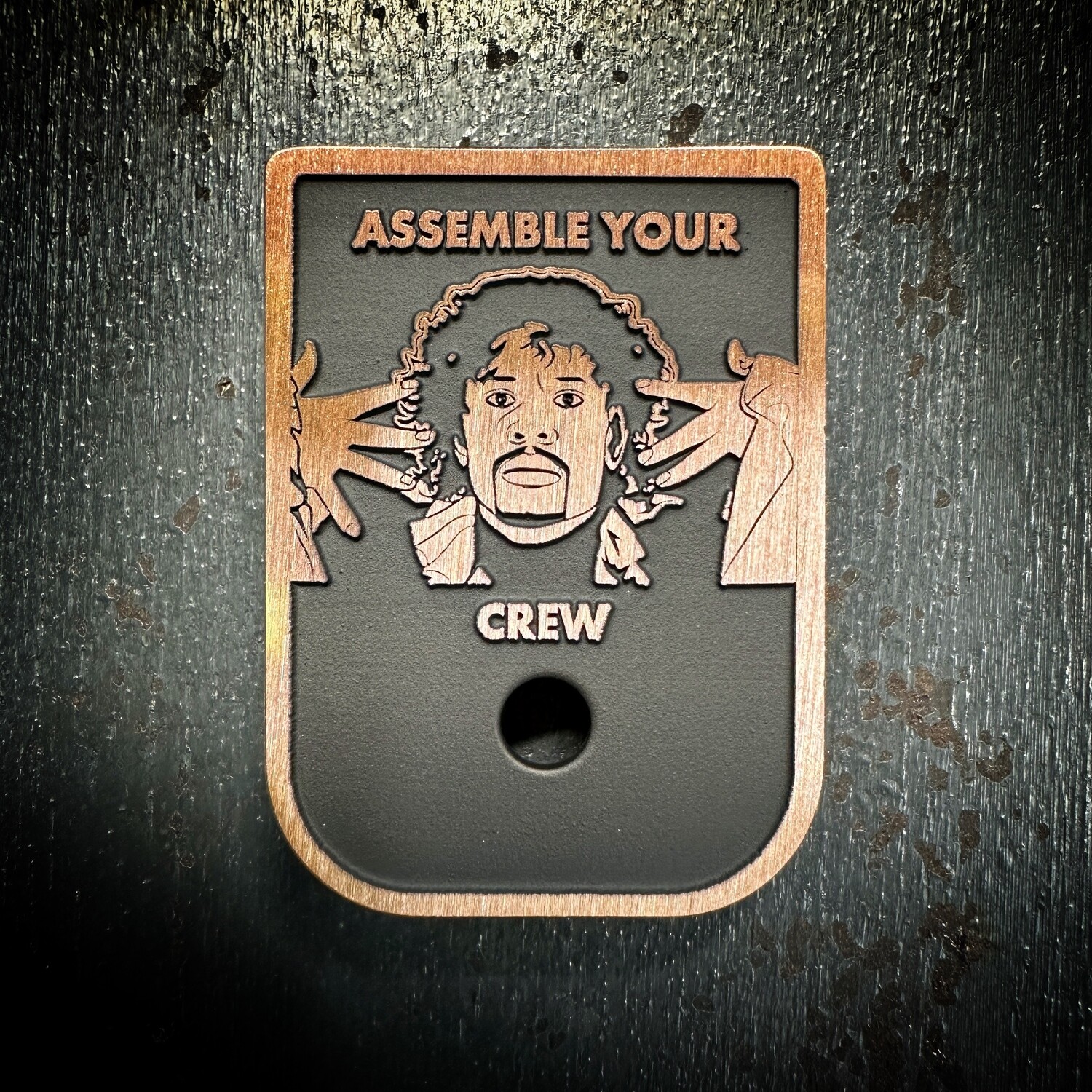 Assemble Your Crew Mag 3D - Copper - Cerakoted Deep Engraved Brushed