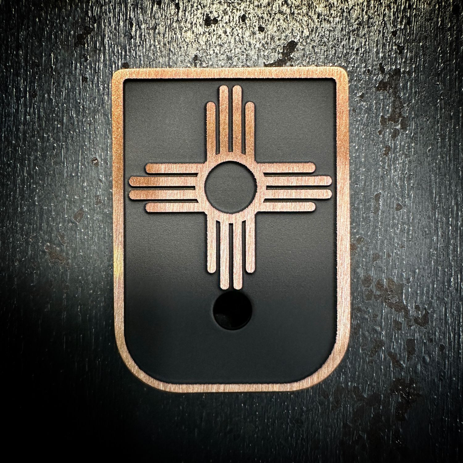 New Mexico Mag 3D - Copper - Cerakoted Deep Engraved Brushed