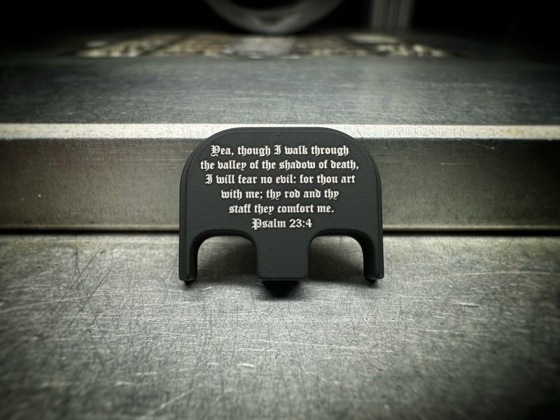 Psalm 23:4 - Click for More Finishes