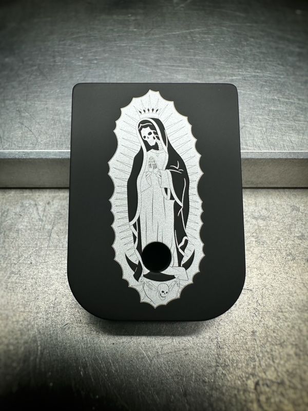 Santa Muerte Virgin Mary - Click for More Finishes