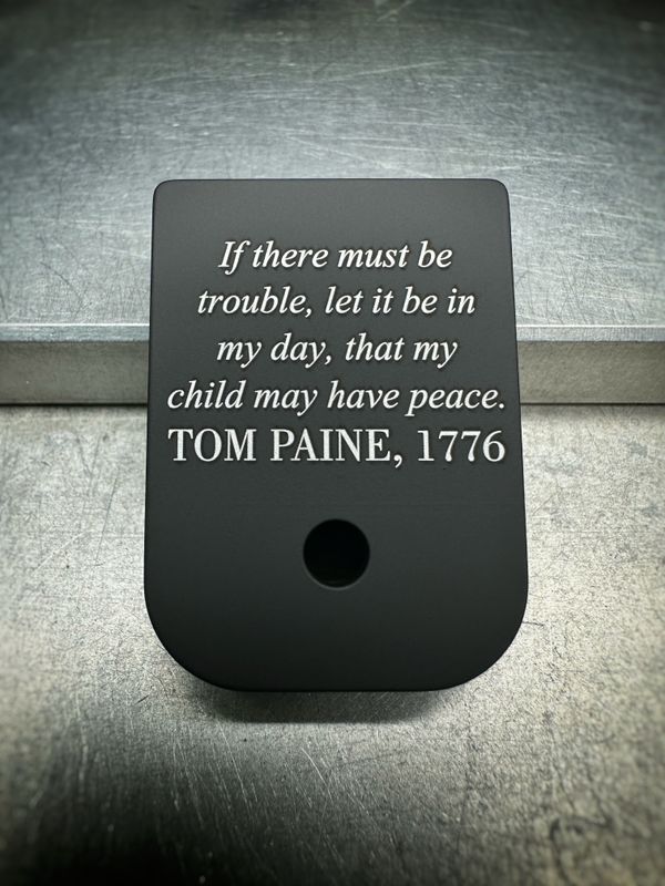 Tom Paine, 1776 - Click for More Finishes
