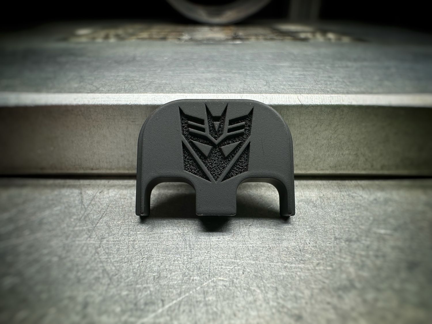 Decepticon - Titanium - Deep Engraved Blackout