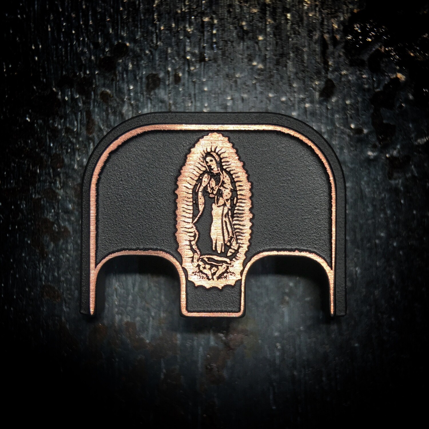 Virgin Mary 3D - Copper - Cerakoted Brushed - G43/43X/48 Only