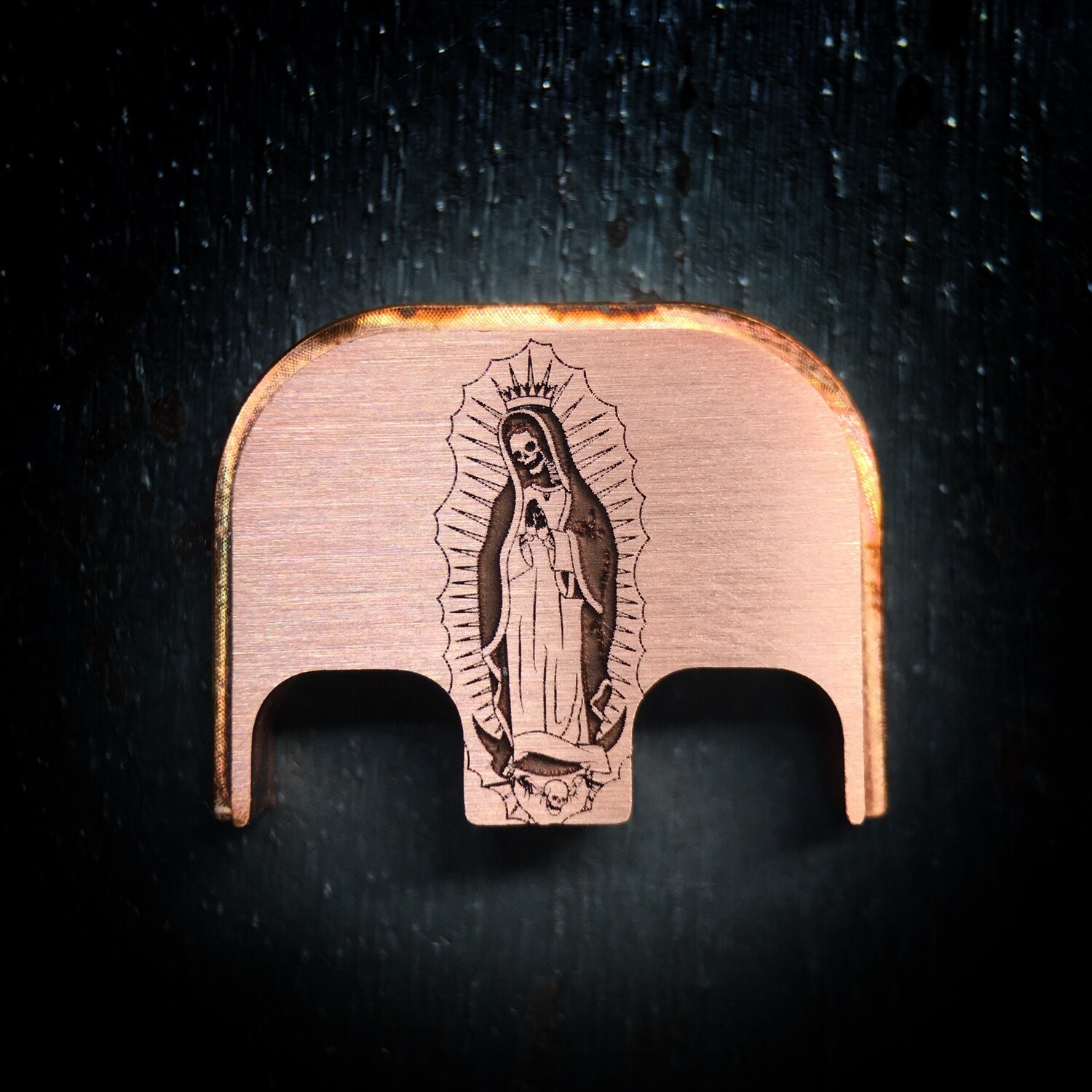 Santa Muerte Virgin Mary - Copper - Brushed - G43/43X/48 Only