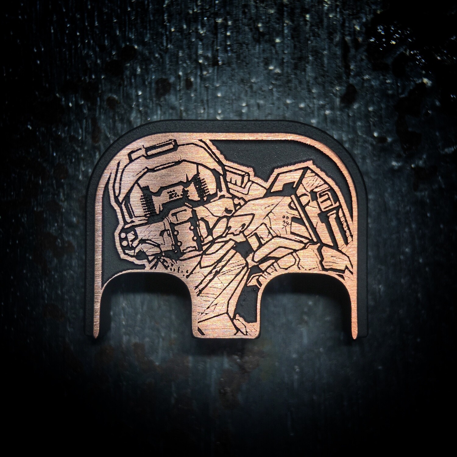 Master Chief Halo 3D - Copper - Cerakoted Brushed - G43/43X/48 Only