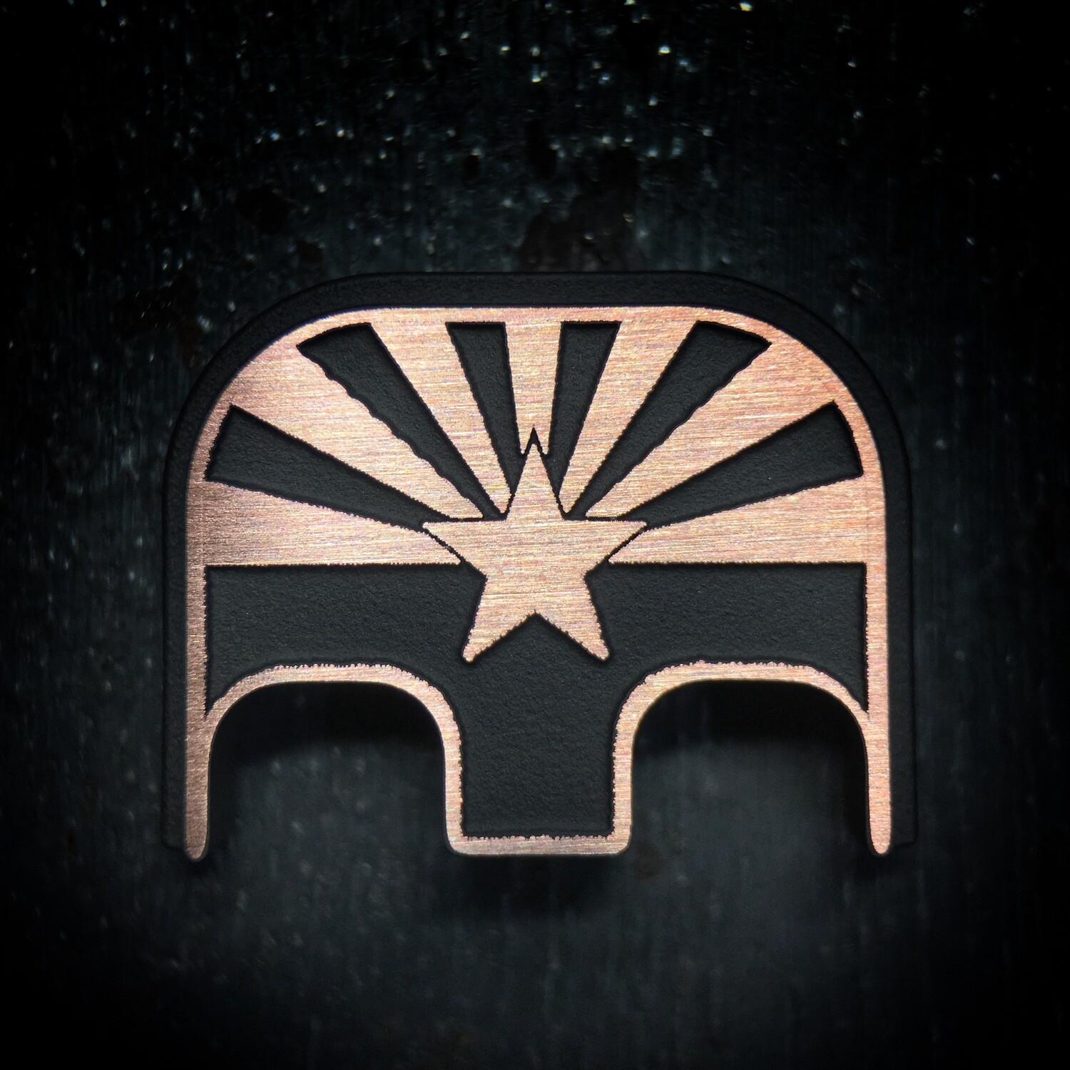 Arizona Flag 3D - Copper - Cerakoted Brushed - G43/43X/48 Only