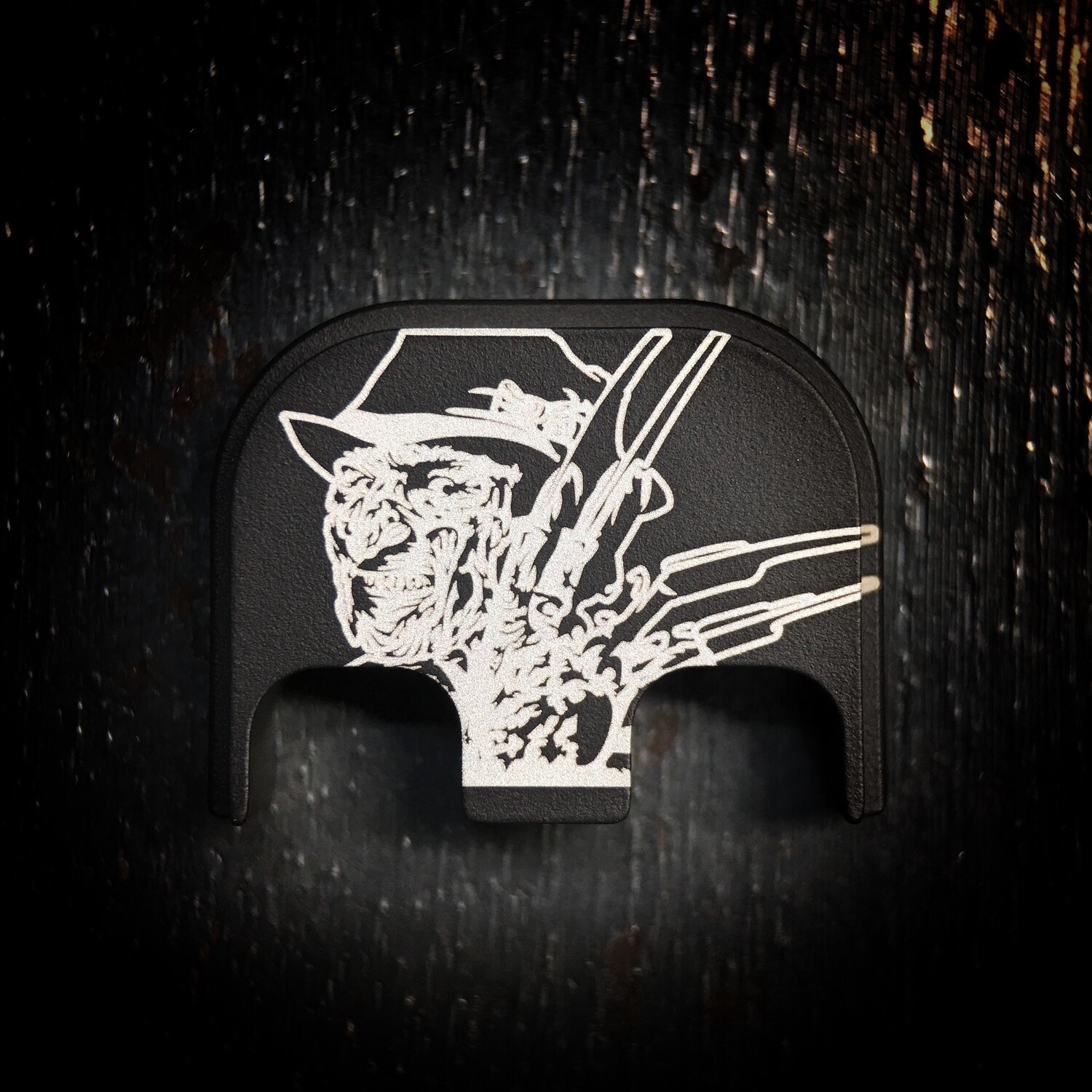 Freddy - Stainless Steel - Black - Standard Size Only