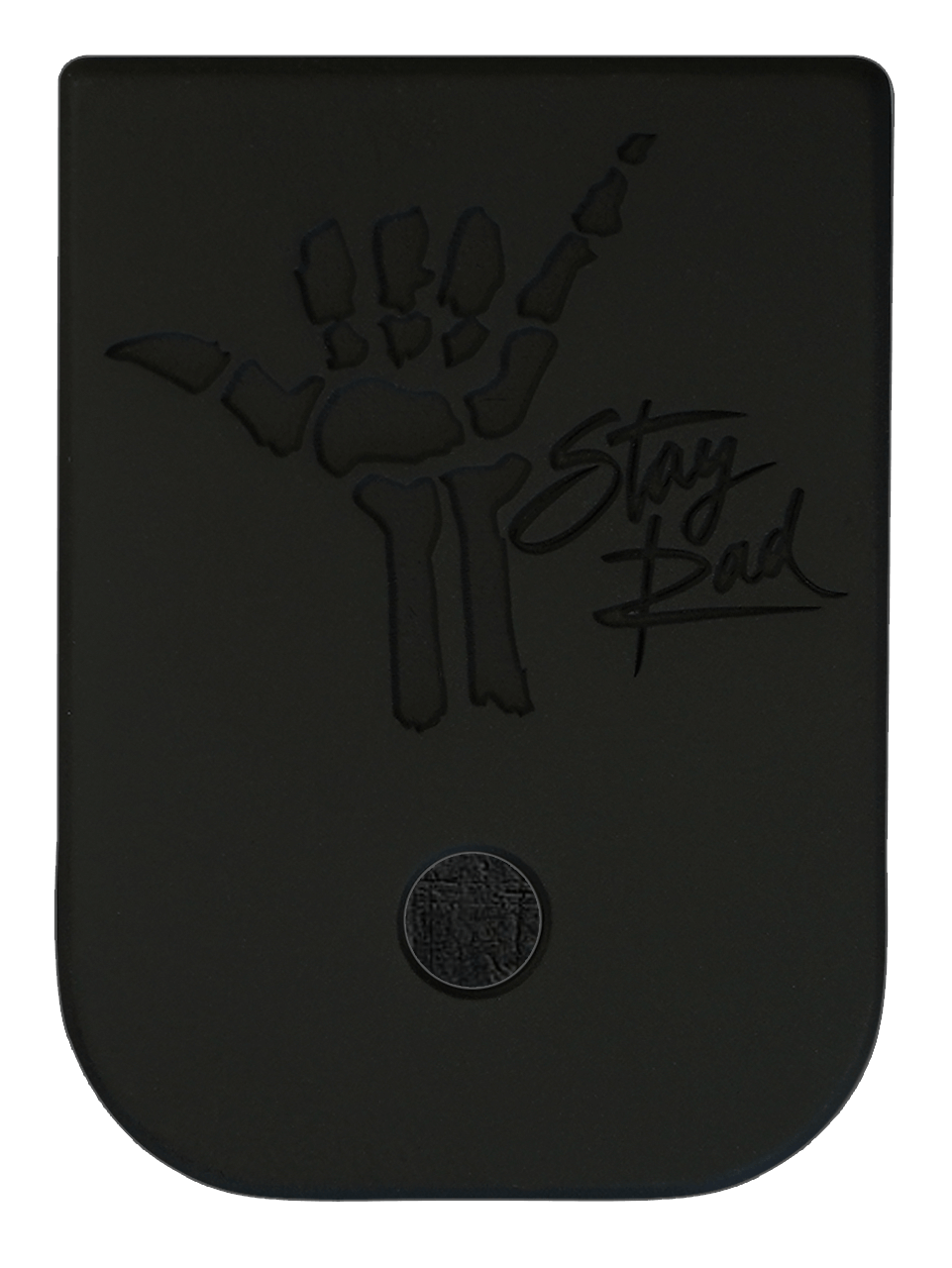 Stay Rad Mag - Titanium - Deep Engraved Blackout