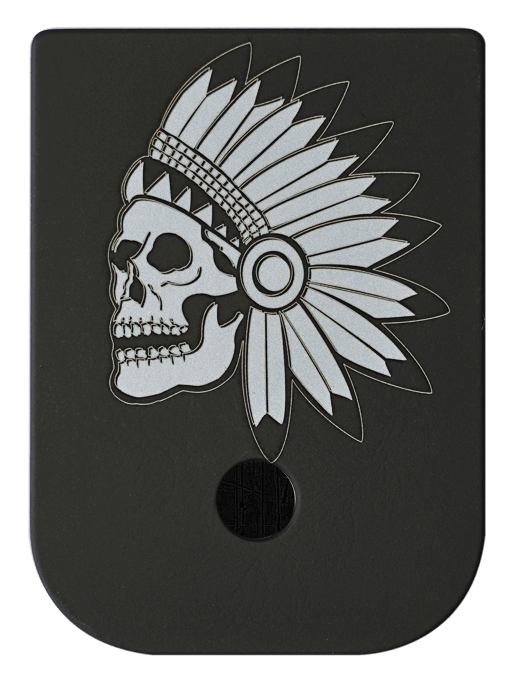 Nicholl Knives Mag - Titanium - Black