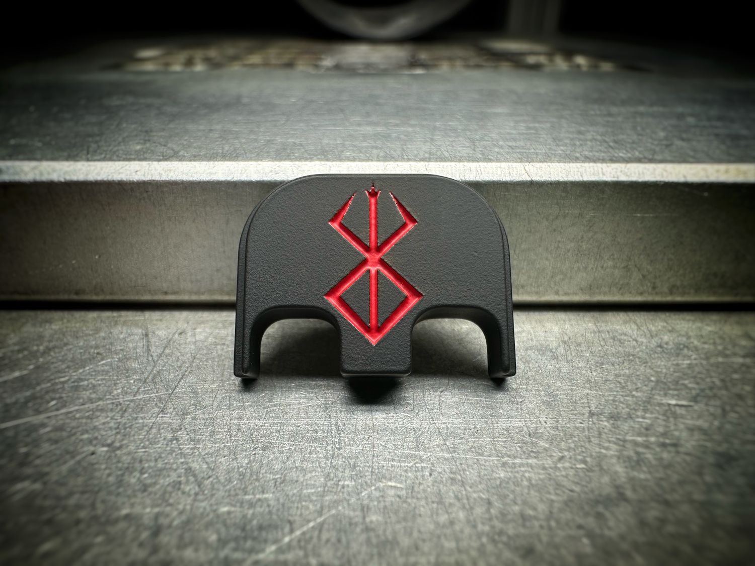 Rune - Stainless Steel - Deep Engraved Color - Standard Size ONLY