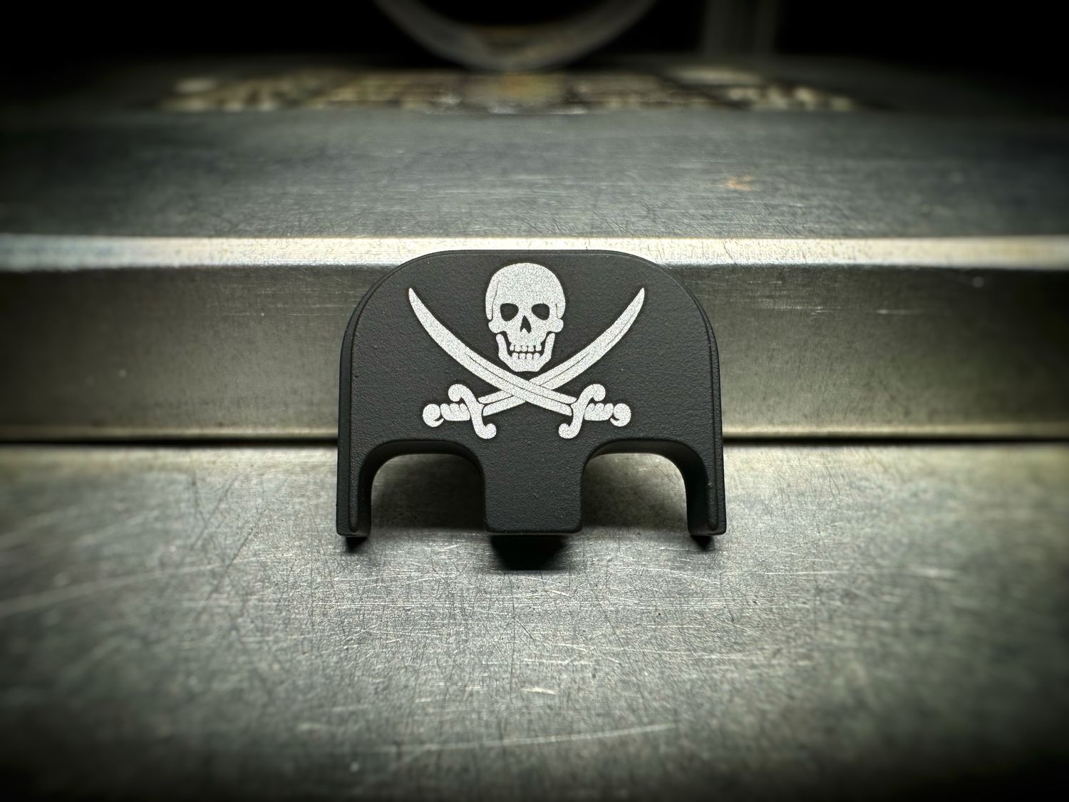 Calico Jack - Stainless Steel - Black - Standard Size Only
